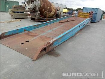 Materialehåndteringsudstyr Chase 7 Ton Container Loading Ramp: billede 1
