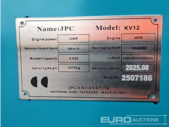 Minigravemaskine JPC