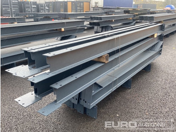 Skur container Unused 30’ x 20’ x 12’ Steel Frame Building, 12.5 Roof Pitch, Purlin Cleats: billede 4