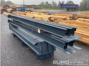 Skur container Unused 30’ x 20’ x 12’ Steel Frame Building, 12.5 Roof Pitch, Purlin Cleats: billede 2