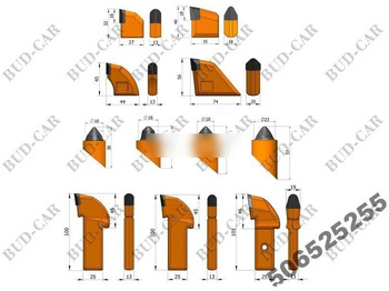 Ny Reservedel for Asfaltfræser New węglikiem spiekanym Rock Combo for asphalt milling machine: billede 4 Ny Reservedel for Asfaltfræser New węglikiem spiekanym Rock Combo for asphalt milling machine: billede 4
