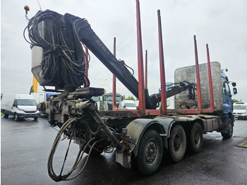 Tømmerbil Sisu C600 8x4 kesla 2010: billede 3