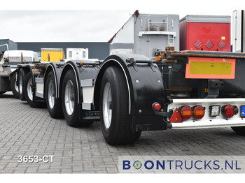 Containerbil/ Veksellad sættevogn D-Tec CT-60-05D COMBITRAILER | 2x20-30-40-45ft HC * 3x STEERING * 3x LIFT AXLE * NL TRAILER: billede 2