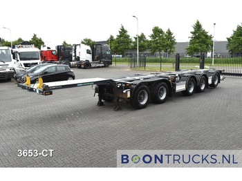 Containerbil/ Veksellad sættevogn D-Tec CT-60-05D COMBITRAILER | 2x20-30-40-45ft HC * 3x STEERING * 3x LIFT AXLE * NL TRAILER: billede 5