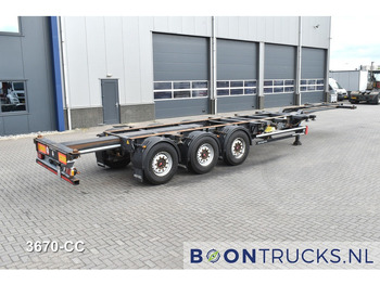Containerbil/ Veksellad sættevogn Kögel PORT 40 SIMPLEX 20 | 2x20-30-40ft HC * LIFT AXLE * SAF / DISC * EXTENDABLE REAR * MOT 02-2026: billede 2