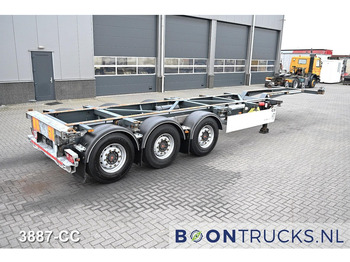 Containerbil/ Veksellad sættevogn VAN HOOL 40'