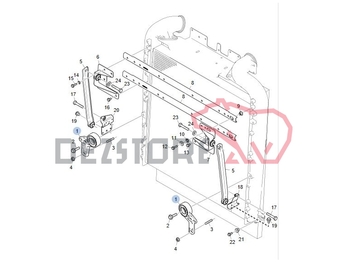 Ramme/ Chassis for Lastbil SCANIA MODEL R: billede 1