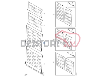 Køler for Lastbil SCANIA MODEL R: billede 1
