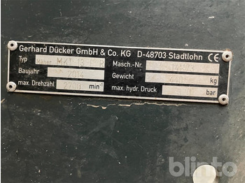 Slåmaskine Gerhard Dücker MKT 13 FR (2014): billede 5 Slåmaskine Gerhard Dücker MKT 13 FR (2014): billede 5