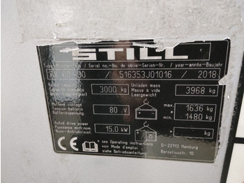 El gaffeltruck Still RX60-30: billede 5 El gaffeltruck Still RX60-30: billede 5