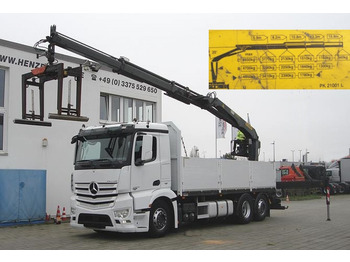 Lastbil med lad MERCEDES-BENZ Antos 2543