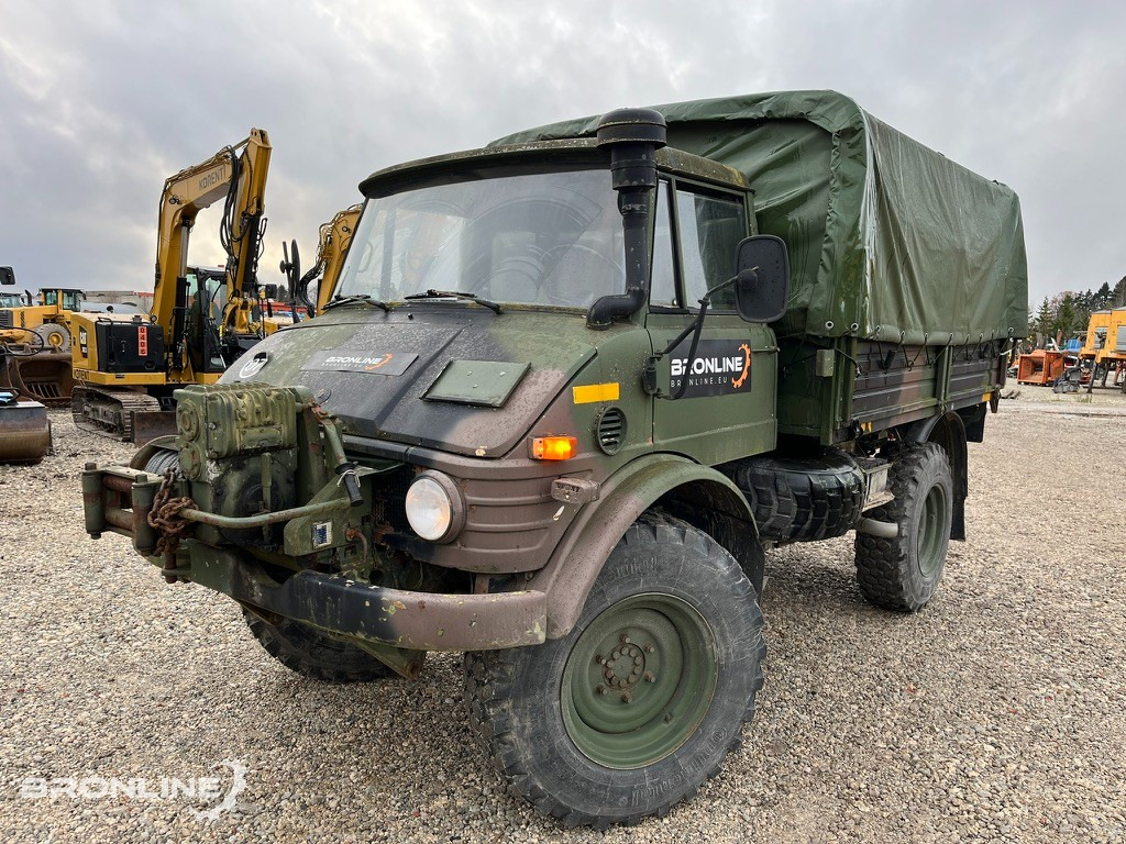 1976 Mercedes-Benz Unimog 416 4x4 + Winch - Lastbil med lad: billede 1 1976 Mercedes-Benz Unimog 416 4x4 + Winch - Lastbil med lad: billede 1