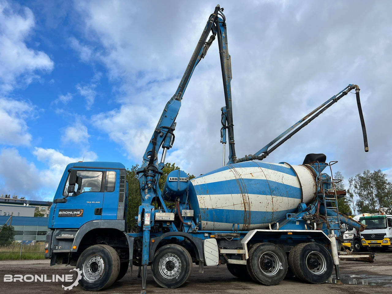 2005 MAN TGA 35.410 8X4 PUMI - Betonbil: billede 4 2005 MAN TGA 35.410 8X4 PUMI - Betonbil: billede 4