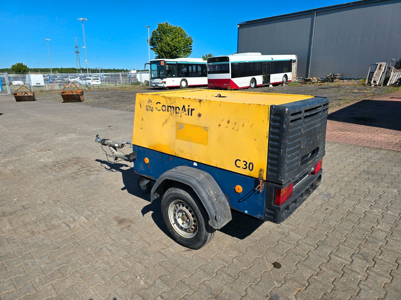 Anhænger Compair DLT 0404 C30 Baustellen Kompressor: billede 6