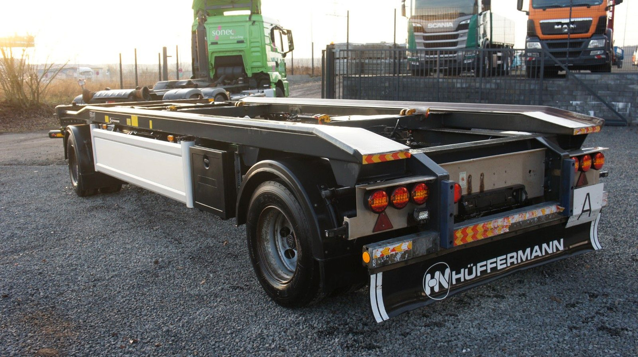 Hüffermann HAR 18.70 Abrollanhänger Abroller Doppelbereifun - Kroghejsvogn/ Skip loader anhænger: billede 3 Hüffermann HAR 18.70 Abrollanhänger Abroller Doppelbereifun - Kroghejsvogn/ Skip loader anhænger: billede 3