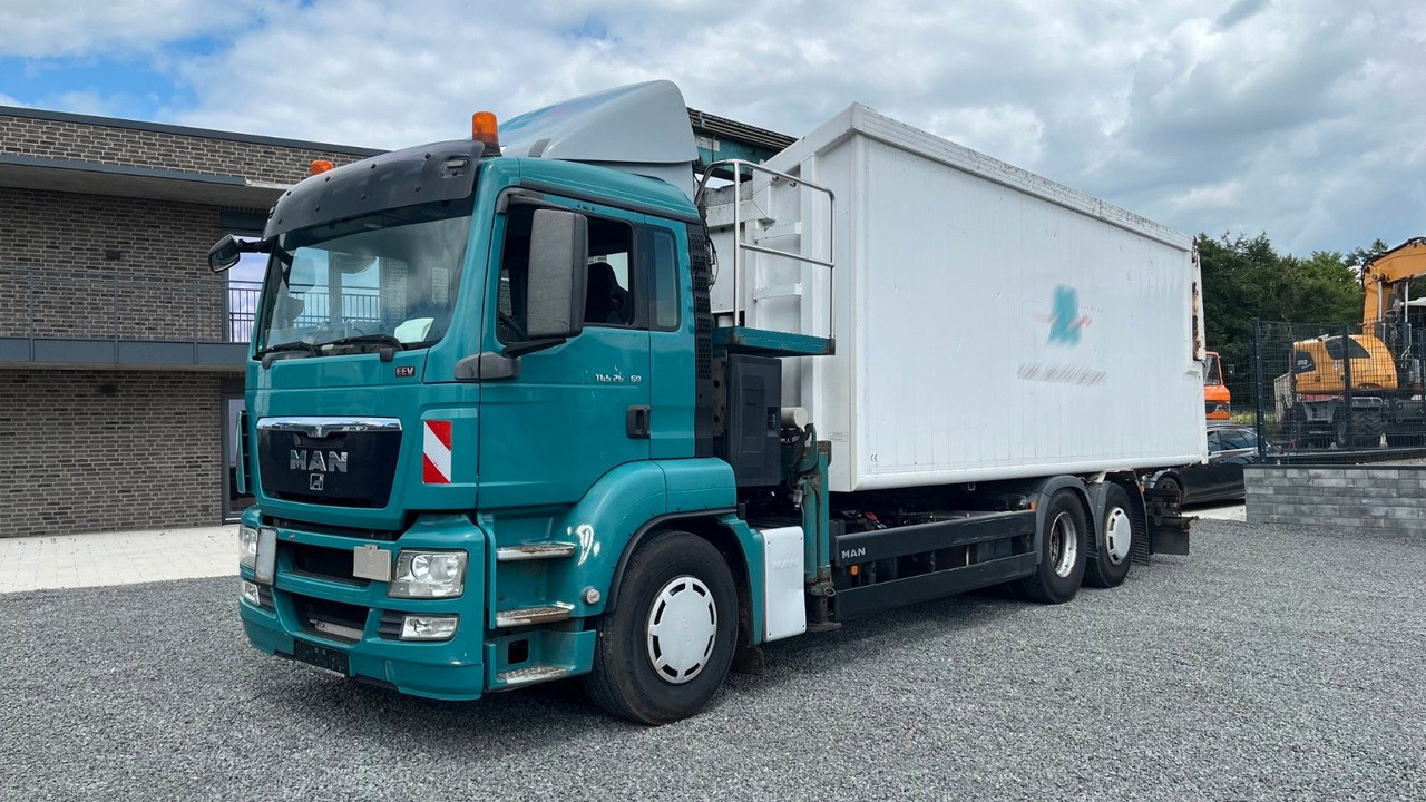 MAN TGS 26.360 Müllwagen Glas Kran Kipper - Tipvogn lastbil, Lastbil med kran: billede 2 MAN TGS 26.360 Müllwagen Glas Kran Kipper - Tipvogn lastbil, Lastbil med kran: billede 2