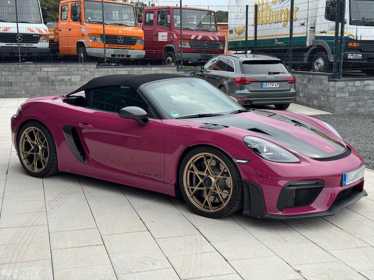 Porsche Boxster 718 Spyder RS WEISSACH LIFT - Cabriolet: billede 5 Porsche Boxster 718 Spyder RS WEISSACH LIFT - Cabriolet: billede 5