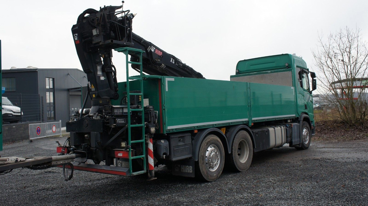 Scania R500 6x2 Baustoffzug Kran HIAB 177 K-2 Pro - Lastbil med lad, Lastbil med kran: billede 4 Scania R500 6x2 Baustoffzug Kran HIAB 177 K-2 Pro - Lastbil med lad, Lastbil med kran: billede 4