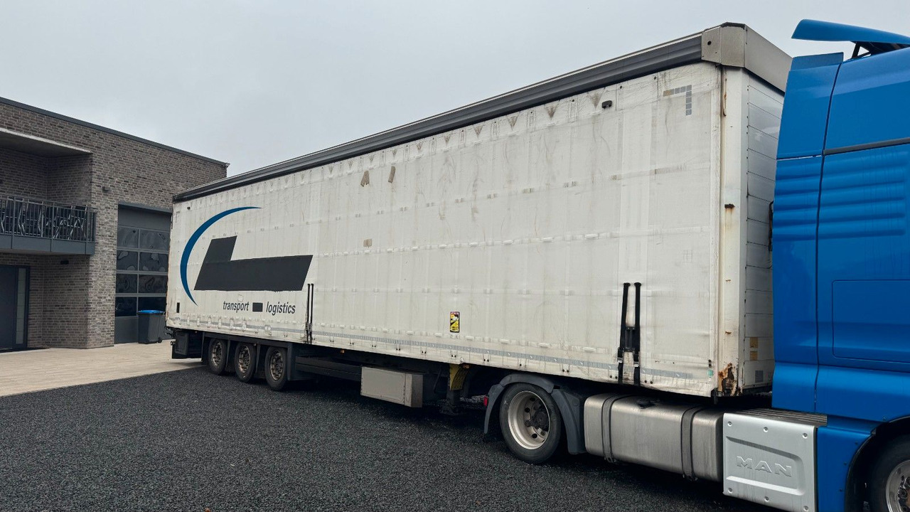 Schmitz Cargobull Auflieger Pritsche + Plane  Speed Curtain - Gardintrailer: billede 4 Schmitz Cargobull Auflieger Pritsche + Plane  Speed Curtain - Gardintrailer: billede 4
