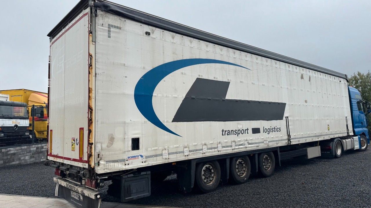 Schmitz Cargobull Auflieger Pritsche + Plane  Speed Curtain - Gardintrailer: billede 3 Schmitz Cargobull Auflieger Pritsche + Plane  Speed Curtain - Gardintrailer: billede 3
