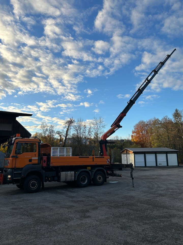 MAN TGA 28.400 6x-4BL Palfinger 23002 - Tipvogn lastbil, Lastbil med kran: billede 1 MAN TGA 28.400 6x-4BL Palfinger 23002 - Tipvogn lastbil, Lastbil med kran: billede 1