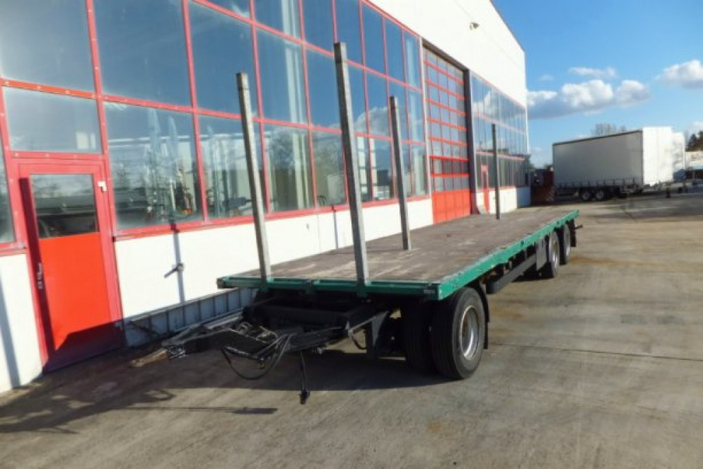 3 Achs 3 Achs Jumbo- Pritschenanhänger mit Steckrungen - Ladtrailer: billede 3 3 Achs 3 Achs Jumbo- Pritschenanhänger mit Steckrungen - Ladtrailer: billede 3