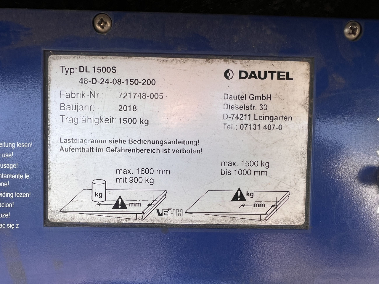 Ackermann Z-KA-F10.5/7,6 1 Achs Kofferanhänger, Ladebordwand - Varevogn påhængsvogn: billede 2 Ackermann Z-KA-F10.5/7,6 1 Achs Kofferanhänger, Ladebordwand - Varevogn påhængsvogn: billede 2