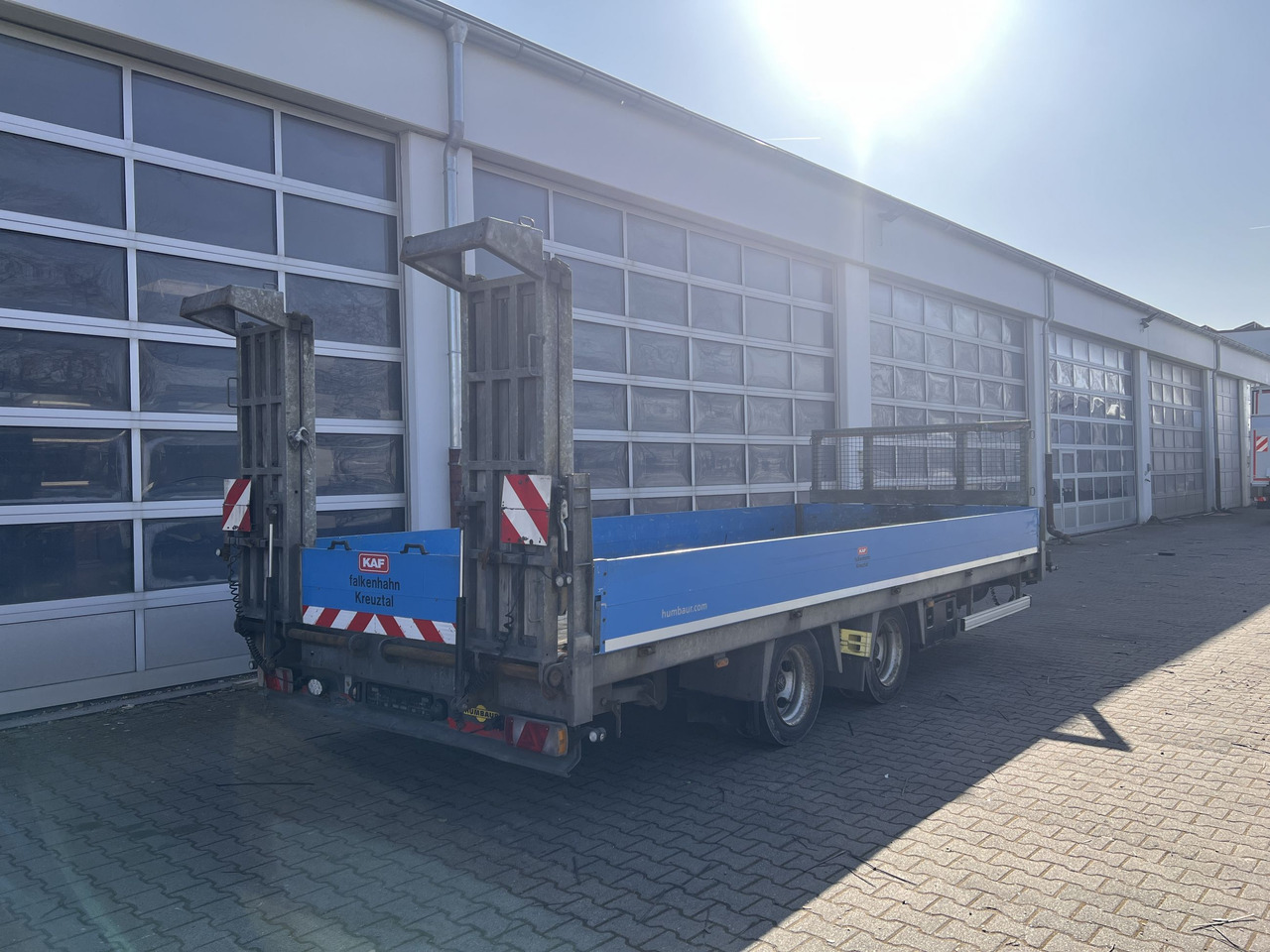 Humbaur HBTZ 136224 TA-BS 13,6 t Tandemtieflader - Nedbygget platform påhængsvogn: billede 3 Humbaur HBTZ 136224 TA-BS 13,6 t Tandemtieflader - Nedbygget platform påhængsvogn: billede 3