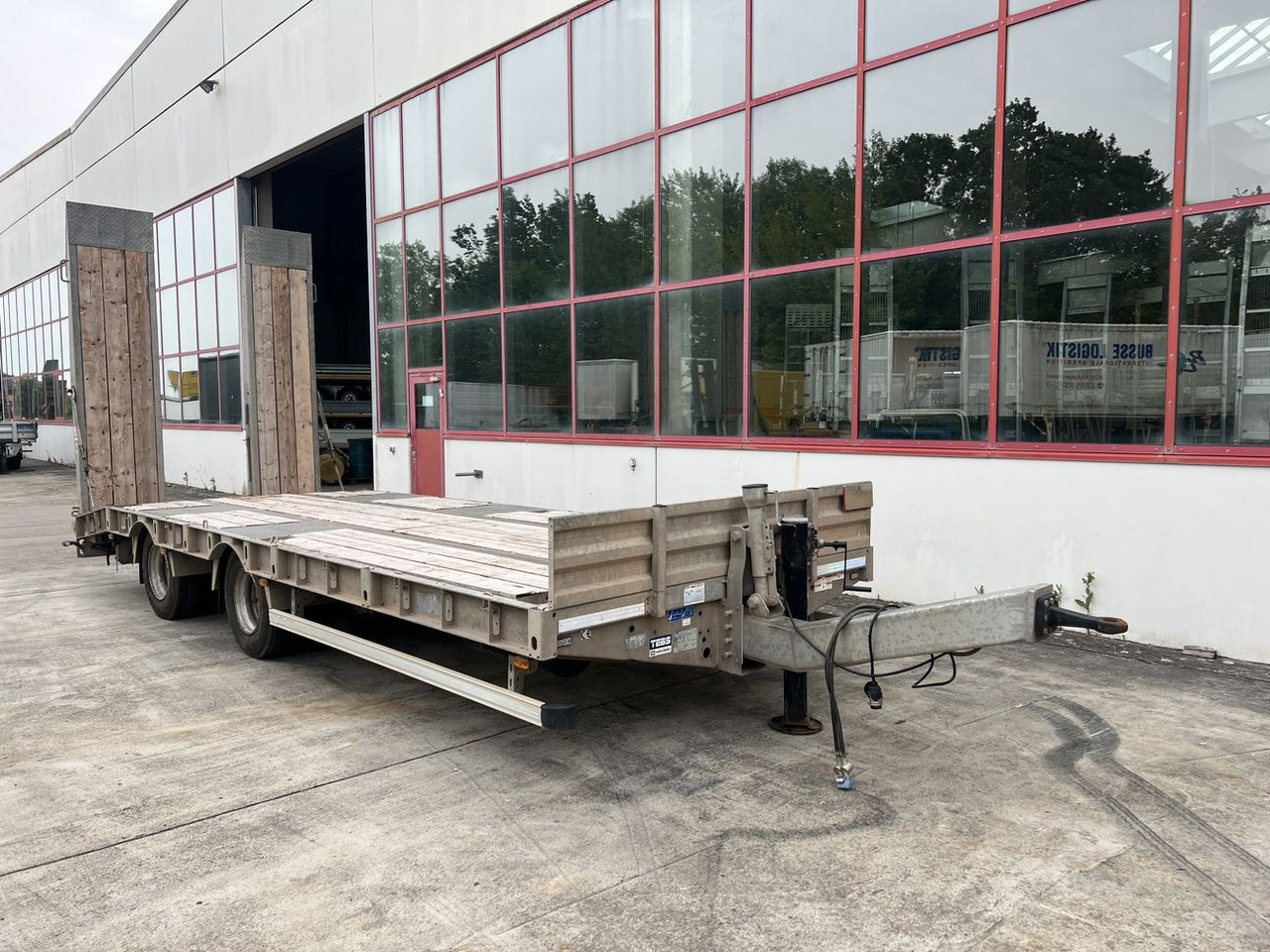 Humbaur HBTZ 21 t Tandemtieflader - Nedbygget platform påhængsvogn: billede 2 Humbaur HBTZ 21 t Tandemtieflader - Nedbygget platform påhængsvogn: billede 2