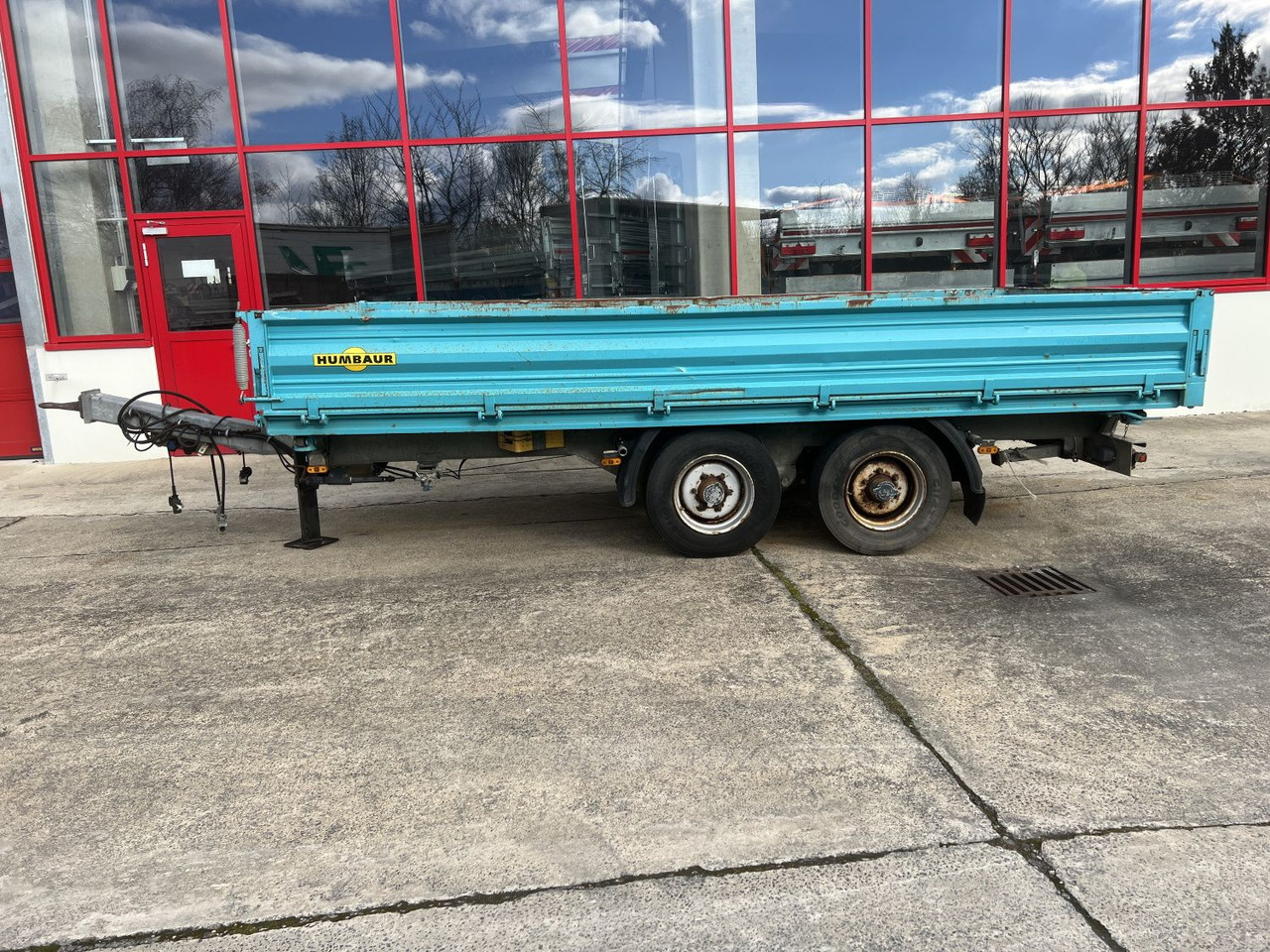 Humbaur HTK 10 50 24 Tandem Kipper- Tieflader - Tipvogn påhængsvogn: billede 4 Humbaur HTK 10 50 24 Tandem Kipper- Tieflader - Tipvogn påhængsvogn: billede 4