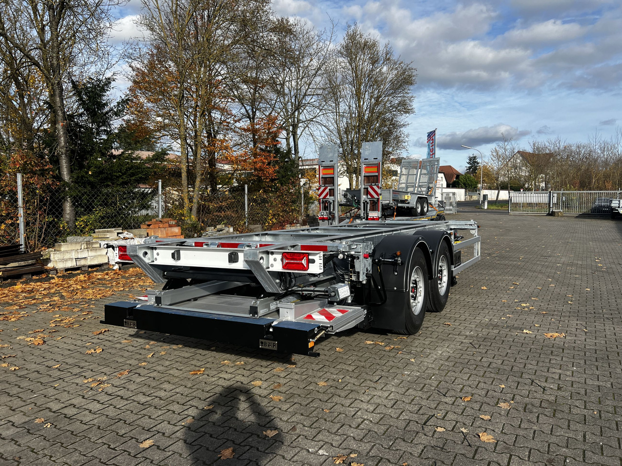 Möslein BDF Tandem- BDF- Wechselanhänger mit Ladebordwand - Containerbil/ Veksellad påhængsvogn: billede 5 Möslein BDF Tandem- BDF- Wechselanhänger mit Ladebordwand - Containerbil/ Veksellad påhængsvogn: billede 5