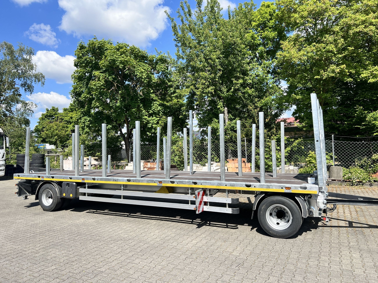 Möslein T 2 Plato 7,60 m 2 Achs Jumbo- Plato- Anhänger Mega - Ladtrailer: billede 1 Möslein T 2 Plato 7,60 m 2 Achs Jumbo- Plato- Anhänger Mega - Ladtrailer: billede 1