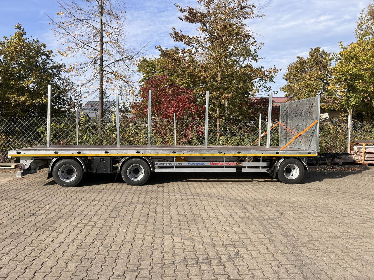 Möslein T 3 Plato 10,5 m 3 Achs Jumbo- Plato- Anhänger 10,50 m, Mega - Ladtrailer: billede 4 Möslein T 3 Plato 10,5 m 3 Achs Jumbo- Plato- Anhänger 10,50 m, Mega - Ladtrailer: billede 4