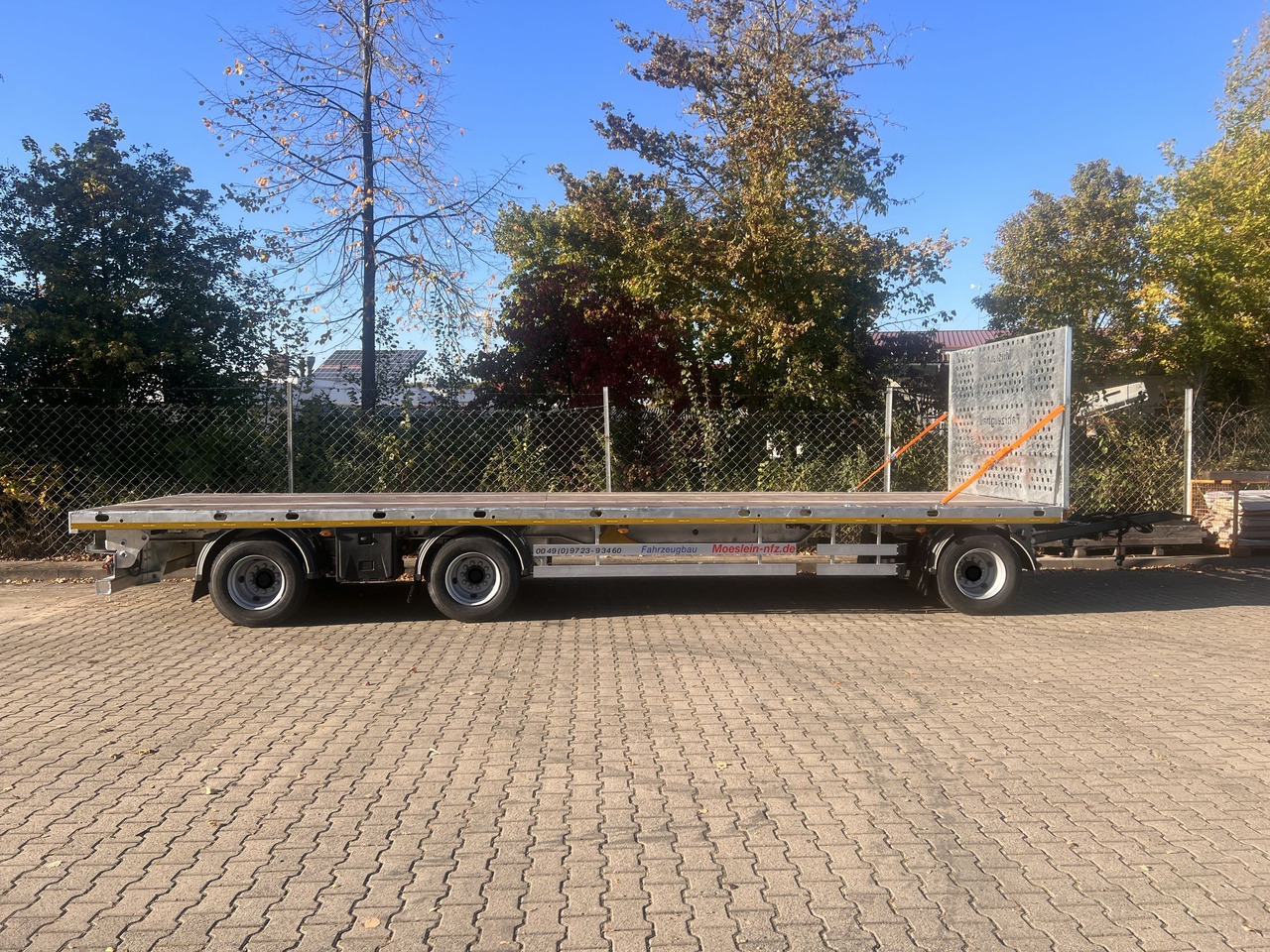 Möslein T 3 Plato 10 m 3 Achs Jumbo- Plato- Anhänger 10 m, Mega - Ladtrailer: billede 5 Möslein T 3 Plato 10 m 3 Achs Jumbo- Plato- Anhänger 10 m, Mega - Ladtrailer: billede 5