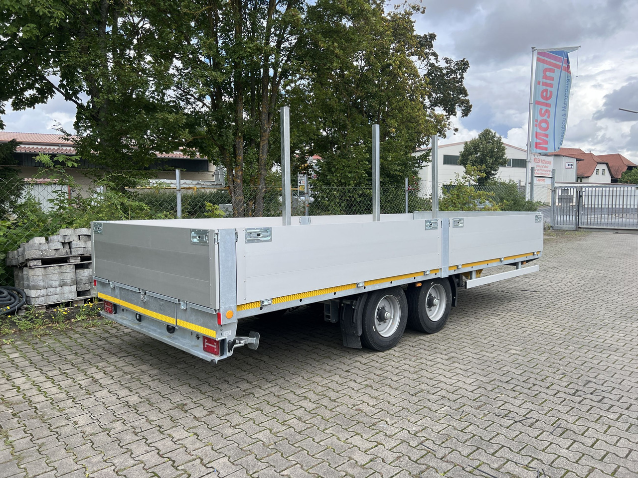 Ny Ladtrailer Möslein THT 11 G 6,2 L Tandem- Pritschenanhänger- Tieflader: billede 13 Ny Ladtrailer Möslein THT 11 G 6,2 L Tandem- Pritschenanhänger- Tieflader: billede 13