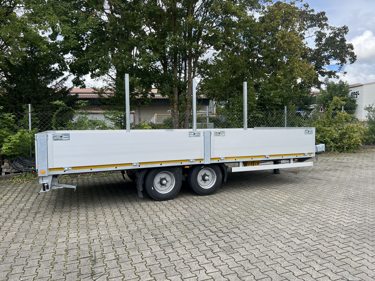 Ny Ladtrailer Möslein THT 11 G 6,2 L Tandem- Pritschenanhänger- Tieflader: billede 8 Ny Ladtrailer Möslein THT 11 G 6,2 L Tandem- Pritschenanhänger- Tieflader: billede 8