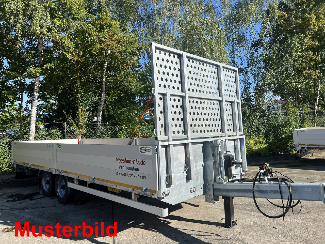 Möslein THT 14,4 G 7,2 14,4 t Tandem- Pritschenanhänger- Tieflader - Ladtrailer: billede 2 Möslein THT 14,4 G 7,2 14,4 t Tandem- Pritschenanhänger- Tieflader - Ladtrailer: billede 2
