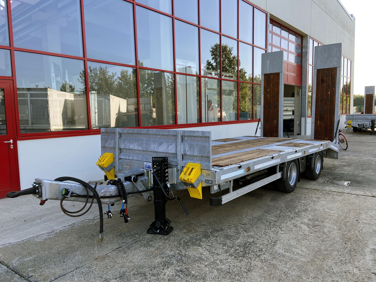 Möslein TT21-7,2 Hydr 21 t Tandemtieflader, hydr. Rampen, NEU - Nedbygget platform påhængsvogn: billede 5 Möslein TT21-7,2 Hydr 21 t Tandemtieflader, hydr. Rampen, NEU - Nedbygget platform påhængsvogn: billede 5