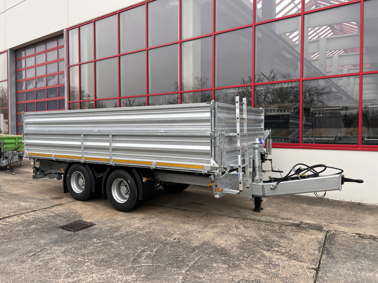 Möslein TTD 19 AB 19 t Tandem 3 Seiten Kipper TiefladerAufsatzbordwänden-- Neufahrzeug -- - Tipvogn påhængsvogn: billede 4 Möslein TTD 19 AB 19 t Tandem 3 Seiten Kipper TiefladerAufsatzbordwänden-- Neufahrzeug -- - Tipvogn påhængsvogn: billede 4