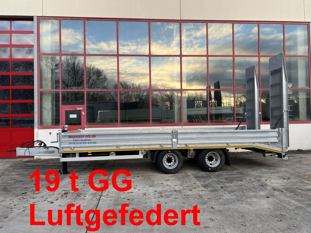 Möslein TTO 19 19 t Tandemtieflader,Neufahrzeug - Nedbygget platform påhængsvogn: billede 1 Möslein TTO 19 19 t Tandemtieflader,Neufahrzeug - Nedbygget platform påhængsvogn: billede 1