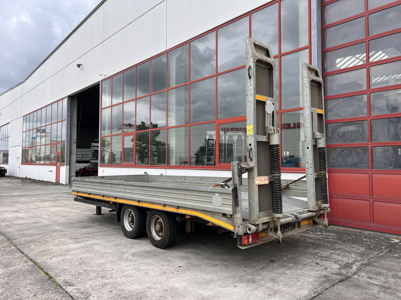 Möslein TTS 13 Schwebheim 13 t Tandemtieflader - Nedbygget platform påhængsvogn: billede 5 Möslein TTS 13 Schwebheim 13 t Tandemtieflader - Nedbygget platform påhængsvogn: billede 5