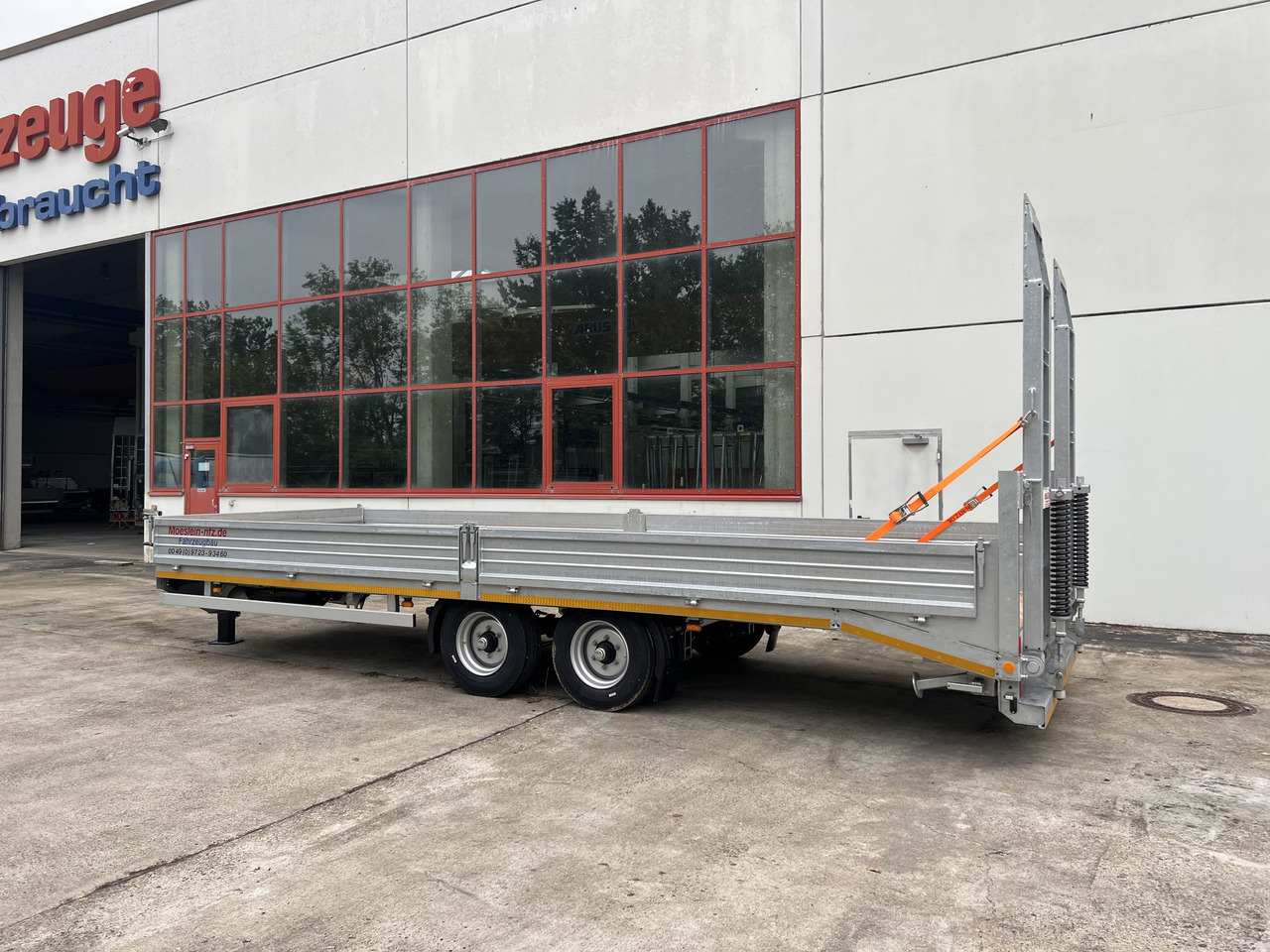 Möslein TTT 11- 7,28 Neuer Tandemtieflader, 7,28 m Ladefläche - Nedbygget platform påhængsvogn: billede 5 Möslein TTT 11- 7,28 Neuer Tandemtieflader, 7,28 m Ladefläche - Nedbygget platform påhængsvogn: billede 5