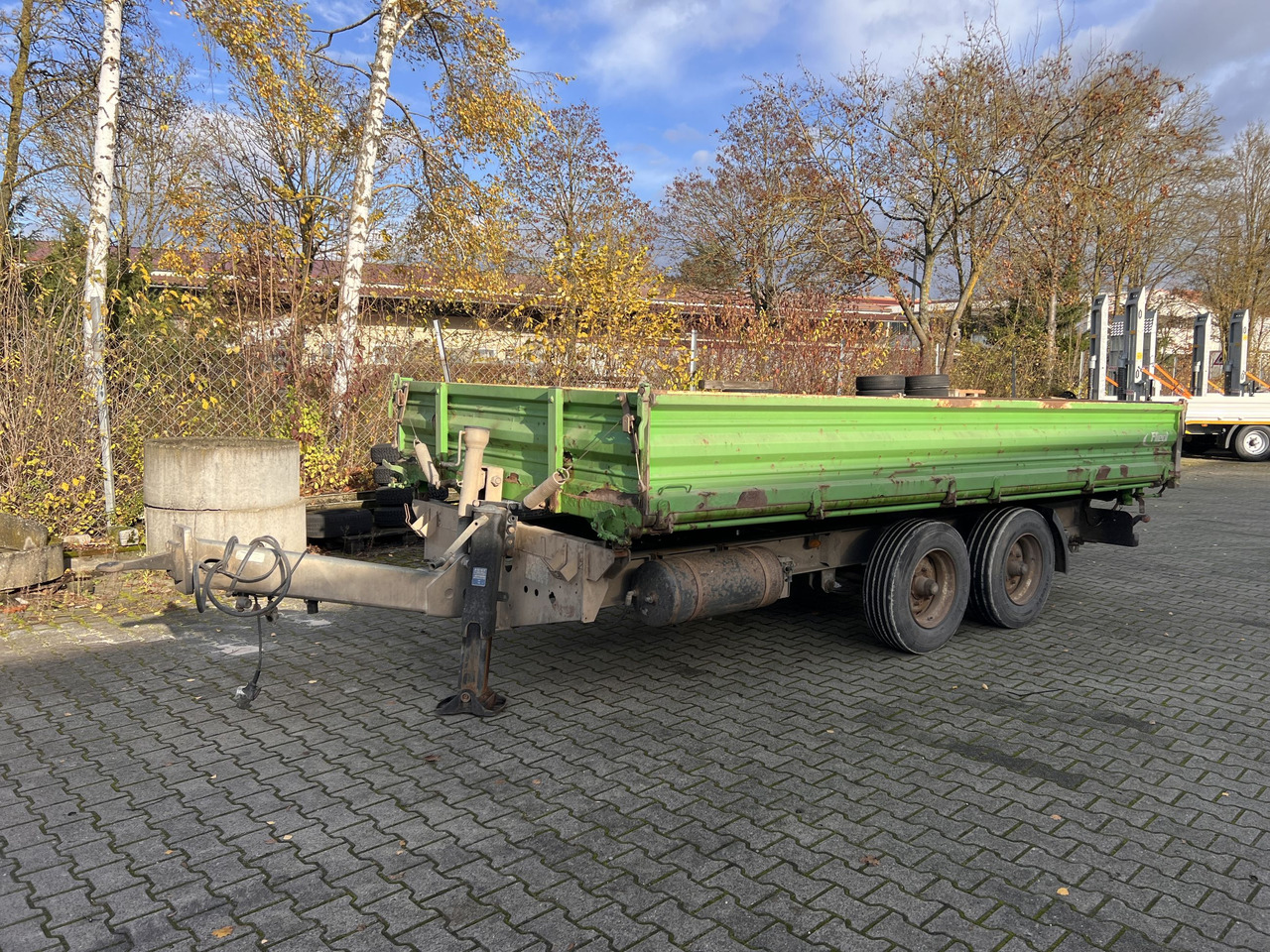 TK Tandemkipper- Tieflader - Tipvogn påhængsvogn: billede 2 TK Tandemkipper- Tieflader - Tipvogn påhængsvogn: billede 2