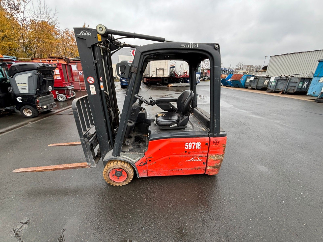 Linde E16L 3-Rad - El gaffeltruck: billede 1 Linde E16L 3-Rad - El gaffeltruck: billede 1