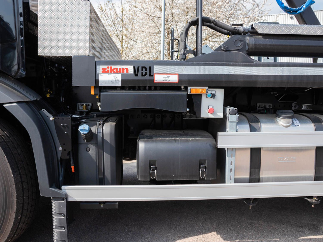 Ny Liftdumper lastbil DAF FA XD 410 VDL Absetzkipper DAF FA XD 410 VDL Absetzkipper: billede 11