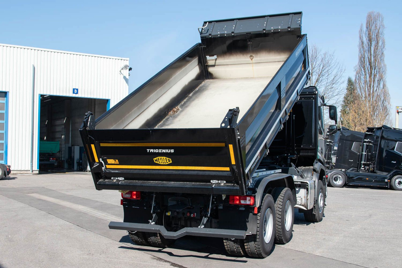 Tipvogn lastbil DAF FAT XFC 530 Meiller Trigenius D316: billede 6