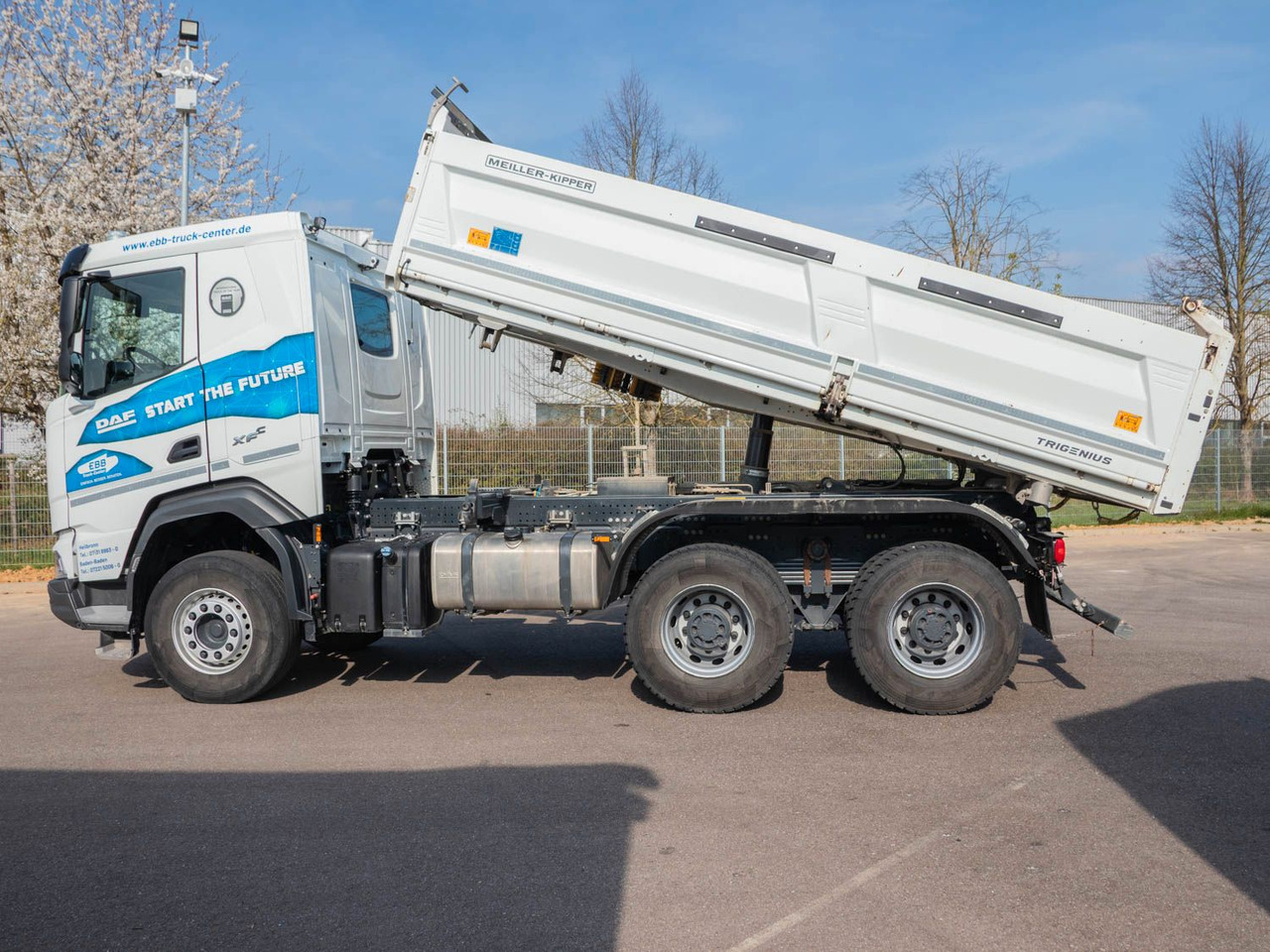 Tipvogn lastbil DAF FAT XFC 530 SL Meiller TRIGENIUS D 316 DAF FAT XFC 530 SL Meiller TRIGENIUS D 316: billede 8