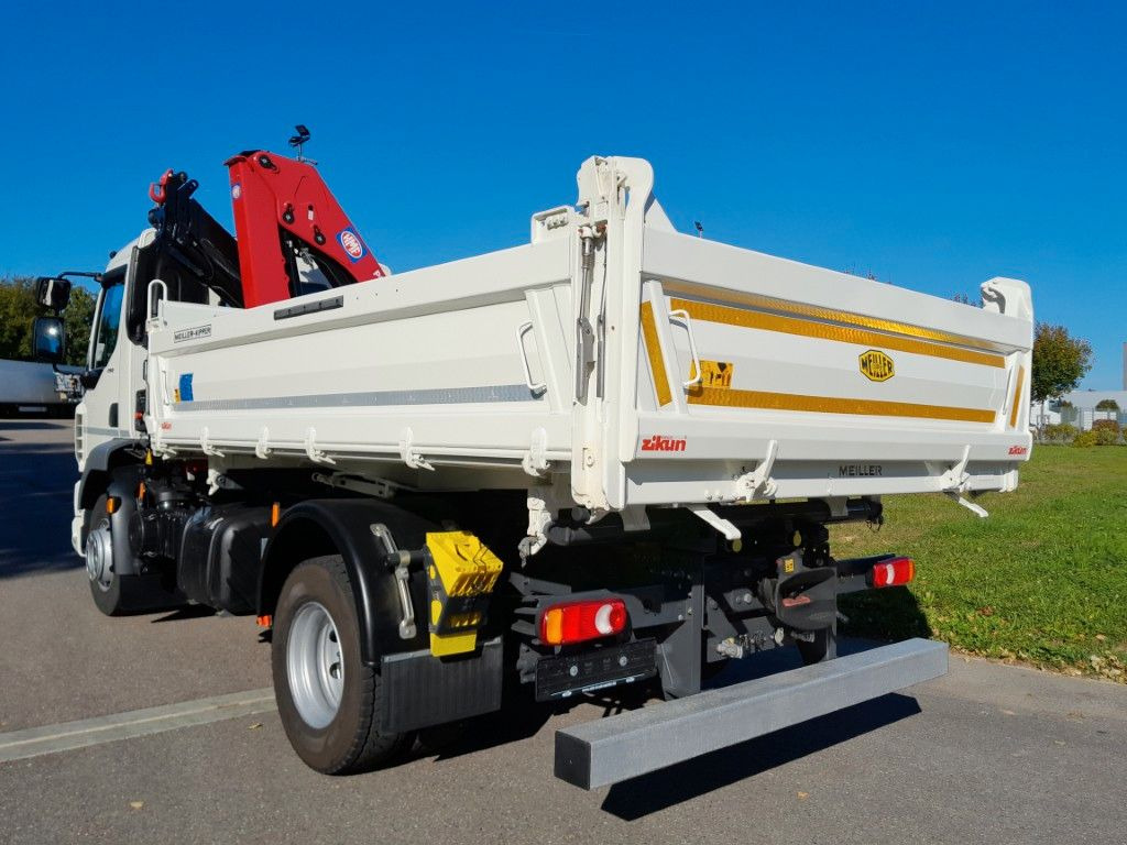 Ny Tipvogn lastbil, Lastbil med kran DAF LF 290 16t Meiller Krankipper Tageszulassung DAF LF 290 16t Meiller Krankipper Tageszulassung: billede 9