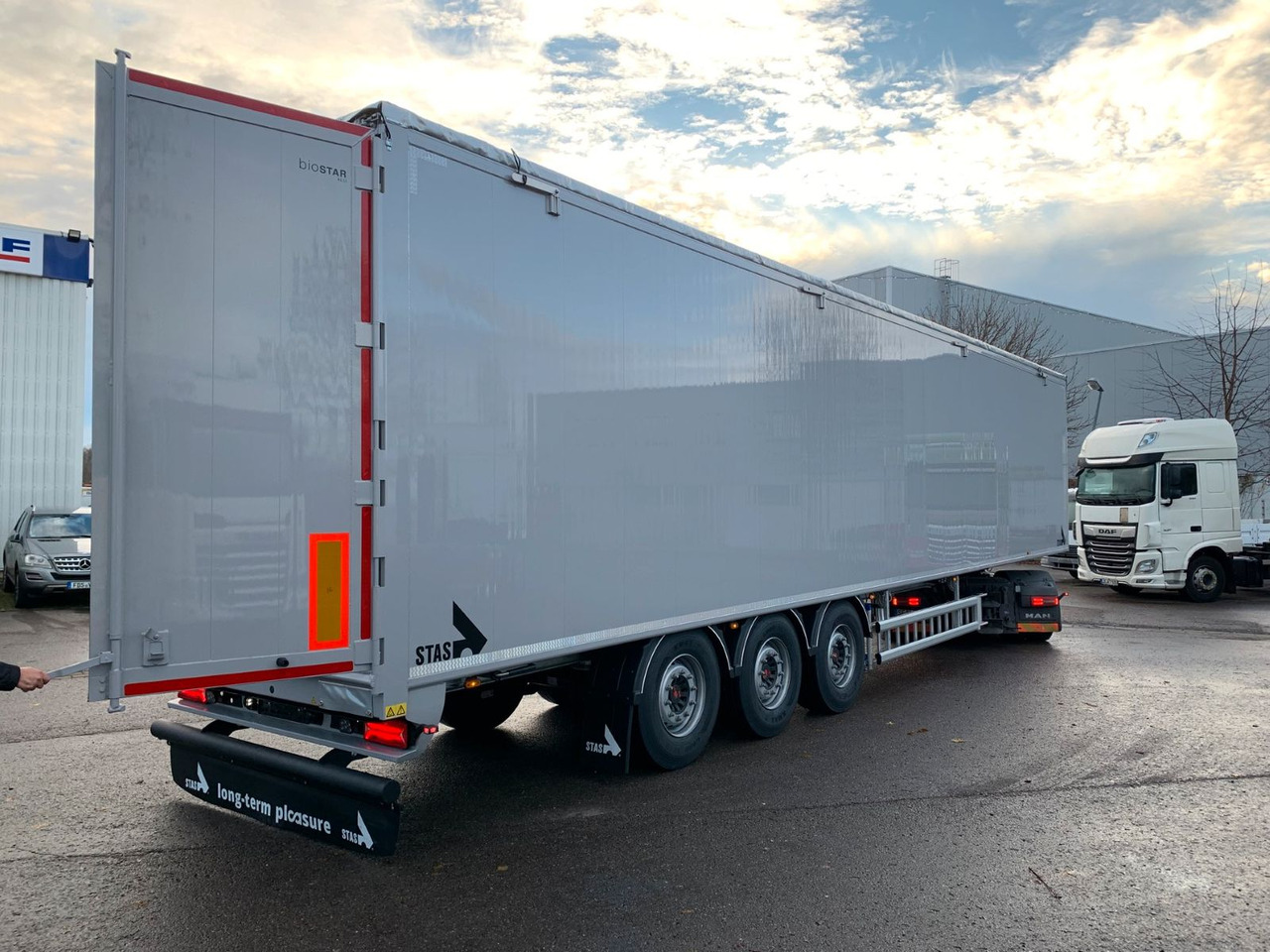 Stas Biostar 91,3 cbm - Walking floor sættevogn: billede 3 Stas Biostar 91,3 cbm - Walking floor sættevogn: billede 3