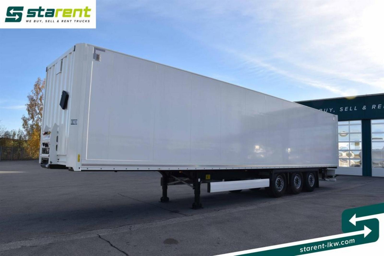 Krone 3-Achs Trockenfrachtkoffer 3x Zurrleiste - Varevogn sættevogn: billede 1 Krone 3-Achs Trockenfrachtkoffer 3x Zurrleiste - Varevogn sættevogn: billede 1